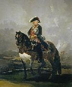 Carlos IV a caballo